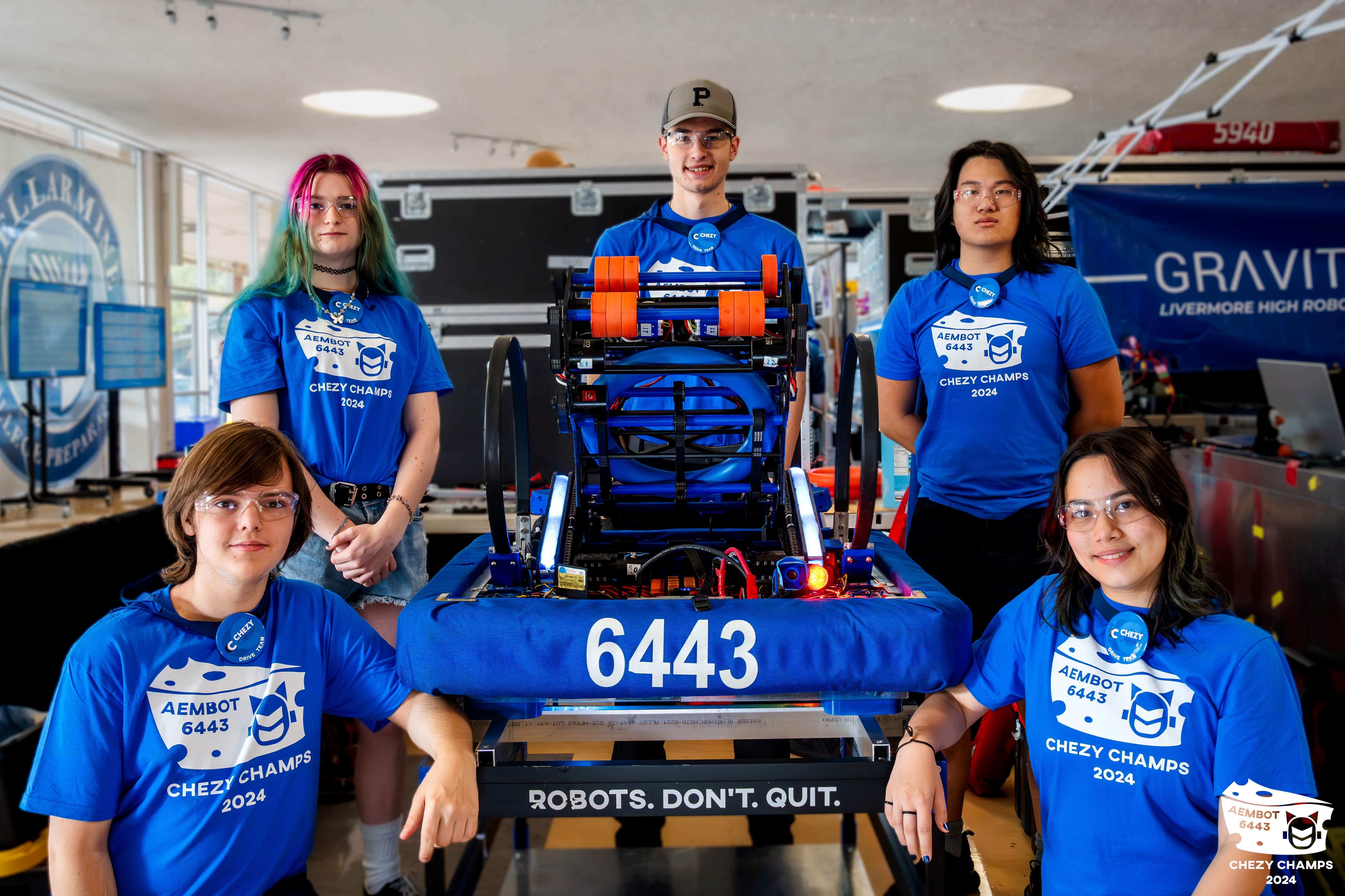 Our Chezy drive team